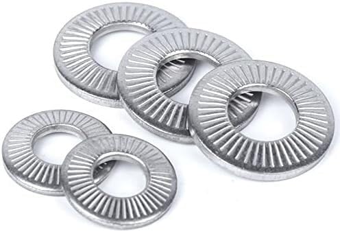Arandelas de arandela plana grande, Arandelas de seguridad de acero inoxidable 304(50pcs,M16)
