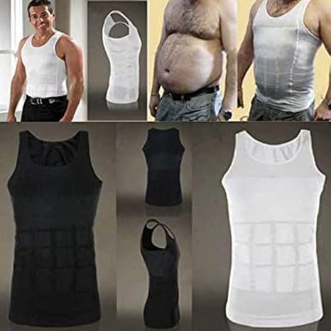 Men's Slimming Body Shaper Compression Shirt Girdles Abdomen Slim Vest Tummy Shaper Elastic …