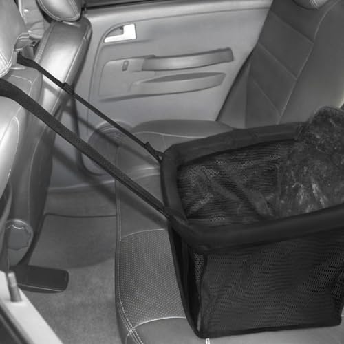 Cadeirinha Pet Assento Carro Cachorro Gato Cães Cadeira Pet - Preto