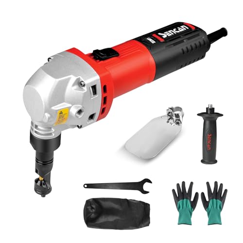 16 Gauge Sheet Metal Cutter 1900RPM Brushless Motor | Replaced Blades for Cutting Aluminium, 110V Stainless Steel, Plastic，with 1 additional cutter accessories
