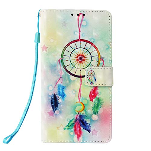 SAVYOU Galaxy S10e Wallet Case 3D Style Flip PU Leather Flip Full Body