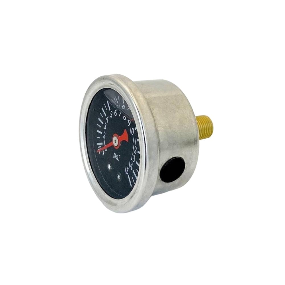 Shock-Resistant Oil Pressure Gauge Compatible with Automotive Vehicles