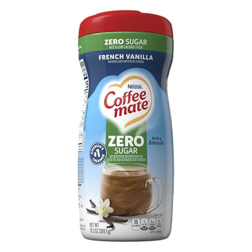Coffee-mate French Vanilla, Sugar-Free Powdered Coffee Creamer, 10.2-Ounce Units (Pack of 6) image 9