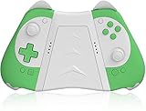 [Fácil de usar y rápido emparejamiento] KINGEAR Joypad for Controller for Switch es fácil de conectar, puede obtener una señal estable a través de la conexión inalámbrica / por cable, y volver a conectar automáticamente. Presiona el mando a la consola Switch, el mando Switch se conectará a la consola automáticamente. La función de despertador automático es más conveniente para los amantes de los juegos, ya que les ofrece una mejor experiencia de juego.