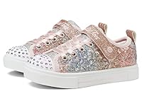 Skechers Girls Twinkle Toes: Twinkle Sparks Sneaker, Sequin Flash - Light Pink/Multi, US 8 Infant