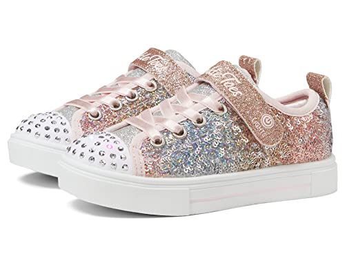 Skechers Unisex-Child Twinkle Sparks-Sequin Flash Sneaker