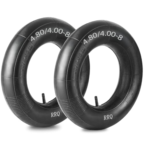 RRQ (2 Pack) 4.80/4.00-8 Tube, 4.80/4.00-8 Heavy Duty Tire Inner Tube