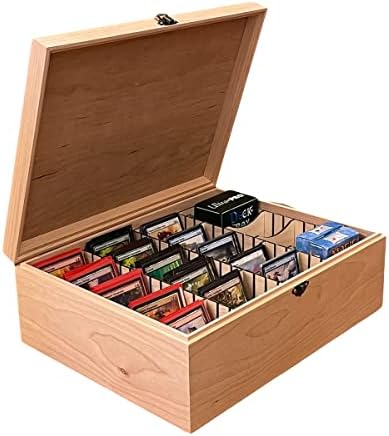 Unfinished Wooden Deck Box with hinges and latch 10 1/4 x 10 1/4 x 4 3/4 Custom and Personalized Engraving Available