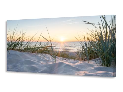 Aibonnly Beach Sunset Canvas