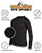 Black Bear Boys Long Sleeve Shirts - 4 Pack Dry Fit Tagless Crewneck Athletic Long Sleeve Tee Shirts for Boys, Size 8-10, All Black
