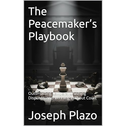 The Peacemaker&rsquo;s Playbook Audiobook By Joseph Plazo cover art