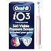 Oral-B iO3 Electric Toothbrush Adults, 1 Handle, Pink - 1 Brush Head, 3 Modes, Teeth Whitening, Rechargeable Toothbrush, UK 2 Pin Plug