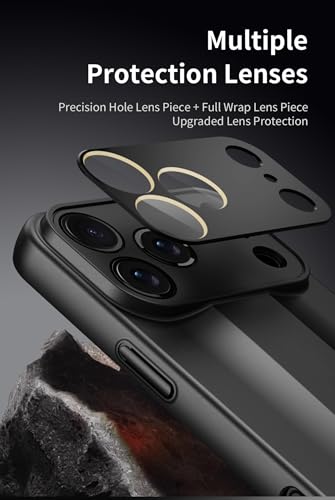 Coque mate pour iPhone 17 Pro anti-rayures et legere en polycarbonate rigide
