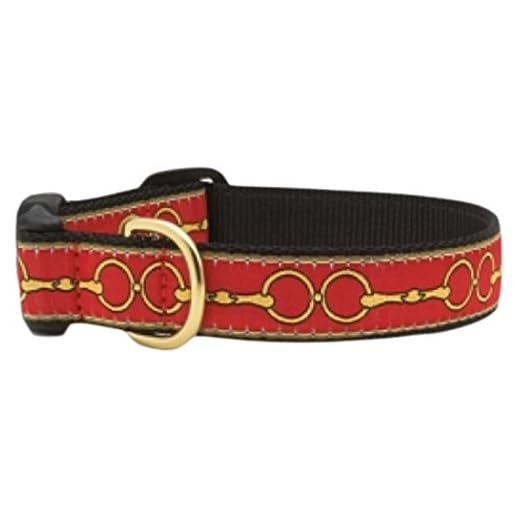 Up Country LYB-C-XS Love You To Bits hundhalsband, Schmal 5/8 tum, XS