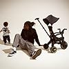 DOONA Liki Baby Trike S5 - Midnight Premium Limited Foldable Toddler Tricycle with parent handle for ages 10 Months to 3 Years #2