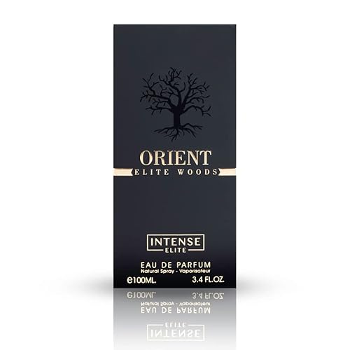 Miniatura 5 de INTENSE ELITE Orient Elite Woods - Lujoso Eau de Parfum para hombre, 3.4 onzas, perfume árabe de larga duración para hombres con notas de azafrán,