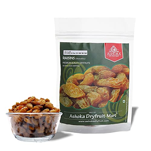 Image of Ashoka Dry Fruits Natural Munakka Dry Fruit with Big Size Dry Fruits Abjosh Regular Munakka Raisins, 500Gm