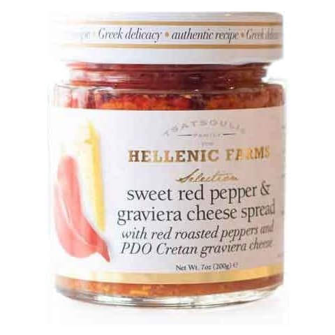 Hellenic Farms Sweet Red Pepper & Graviera Cheese Spread Cover
