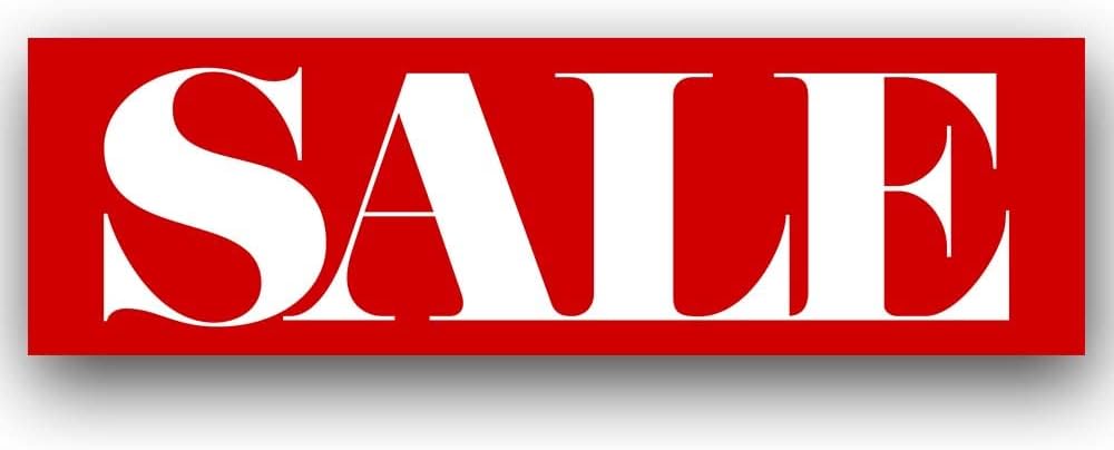 SALE Vinyl Banner 8 Feet Wide by 2.5 Feet Tall