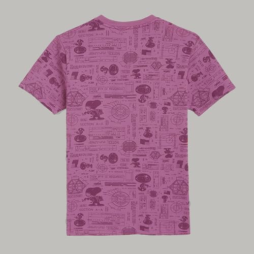 Image of Free Authority NASA Printed Loose Fit Black Cotton Men's T-Shirt