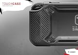 snakebyte Switch TOUGHCASE - czarny - twarde etui ochronne/twarda osłona do Nintendo Switch (konsola i Joy-Con) / odporna na zarysowania tylna strona z poliwęglanu/ergonomiczny uchwyt/wytrzymałe