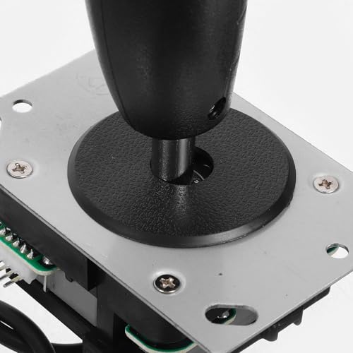 AMUSLESUR Joystick de Jeu pour Machine de Vol Noir, Contrôle Précis – vue 3