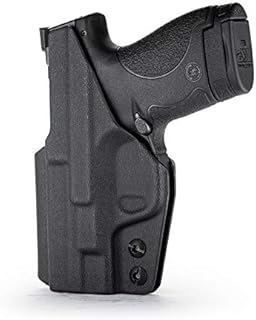 1791 GUNLEATHER S&W Shield Kydex Holster - Premium Kydex Right Hand IWB Gun Holster fits Smith & Wesson Shield 9mm and .40 Cal Models (1.0 & 2.0 Models) - Perfect for Concealed Carry (CCW)