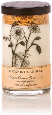Prince Orange Geranium Botanist Candle