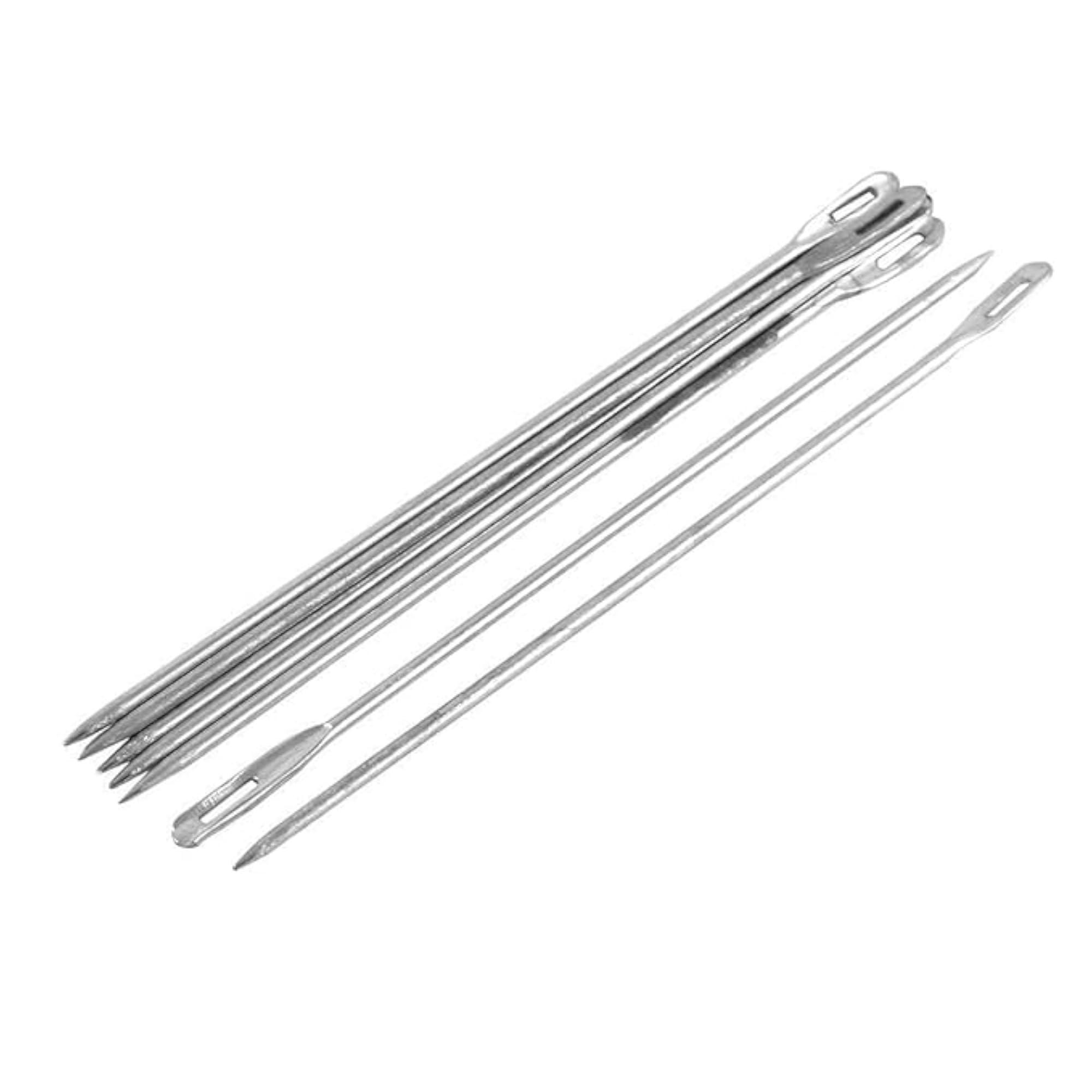 Large Eye Blunt Tapestry Needles Set with Needle Threader