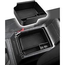 CDEFG for 2025 2026 Volkswagen Golf R/GTI Accessories Center Console Organizer Tray VW GTI Golf 8 MK8 Armrest Storage Middle Console Insert 2020 2021 2022 2023 2024 2025 2026