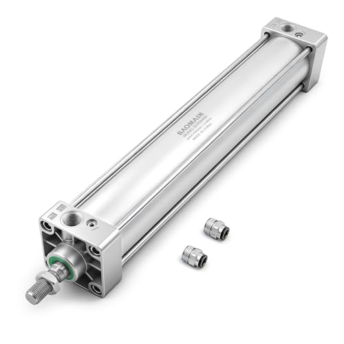 Baomain Pneumatic Air Cylinder SC 63 x 400, PT 3/8 Port, 2-1/2