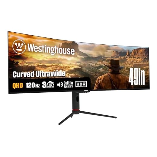 Westinghouse 49-inch Curved Ultrawide 144Hz