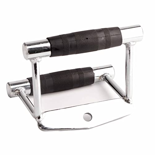 Bognajin Tricep V Em Forma De Barra De Pressão Para Baixo Punho De Borracha De Aço Inoxidável Para T