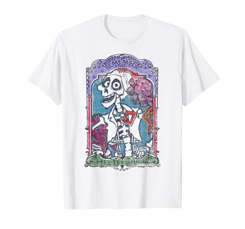 Disney Pixar Coco Remember Me Hector Card T-Shirt
