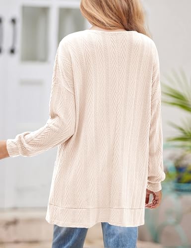 Girl's Cardigan Summer Long Sleeve Soft Boho Cardigans Beach Cover UP2