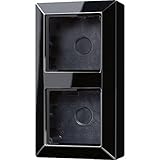 Schalterprogramm Jung AS582ASW Aufputz-Kappe 2-Fach