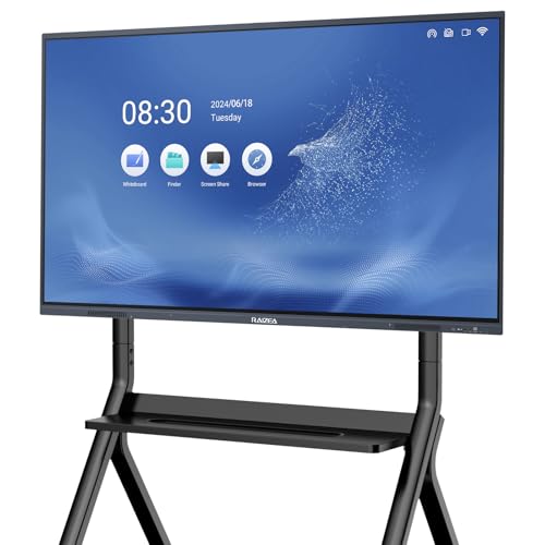 Smart Board 55 inch Interactive Whiteboard Display 4K UHD Touchscreen Digital Whiteboard Electronic...