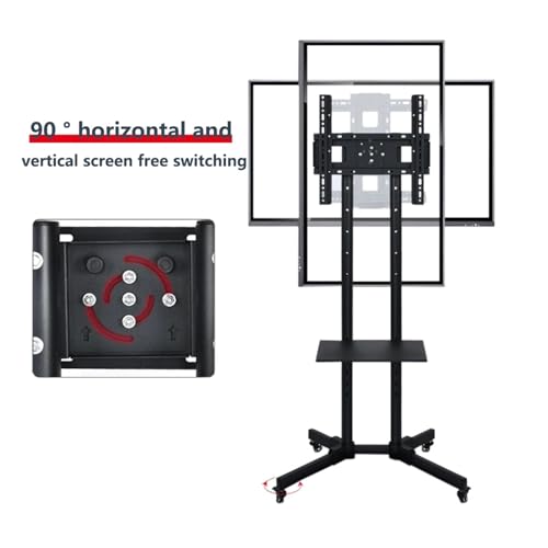 Soporte Móvil para TV con Rotación 1500° Ajustable miniatura 5