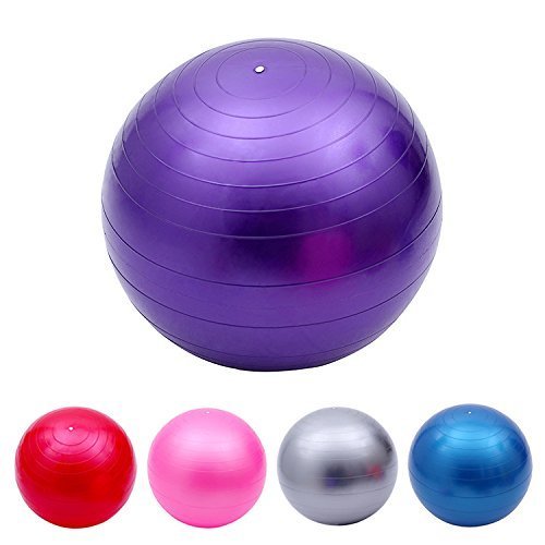 HARIKRUPEX Exercise Non-Slip Stability Fitness Gym Ball, Yoga Ball with Foot Pump, 75 cm (Multicolor) (B07X8THHWH) Amazon Price History, Amazon Price Tracker