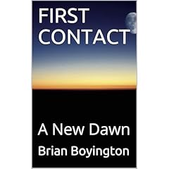 FIRST CONTACT Audiolibro Por Brian Boyington arte de portada
