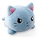 TeeTurtle Reversible Cat Mini - Russian Blue Plush Toys