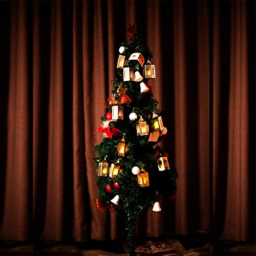 Zkee Mini Star Lantern With Flickering Led,Battery Included,Decorative Hanging Lantern,Christmas Decorative Lantern,Indoor Candle Lantern,Battery Lantern Indoor Use, (Set Of 6,Silver) #TOP4