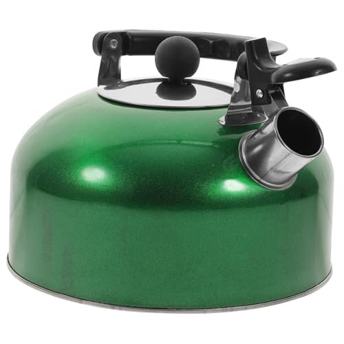 ROMISBABA Bollitore Sonoro in Acciaio Inossidabile Da 1,2 Litri Manico Ergonomico, Adatto Fornelli a Gas e Induzione Per Acqua Calda Domestica e Infusi