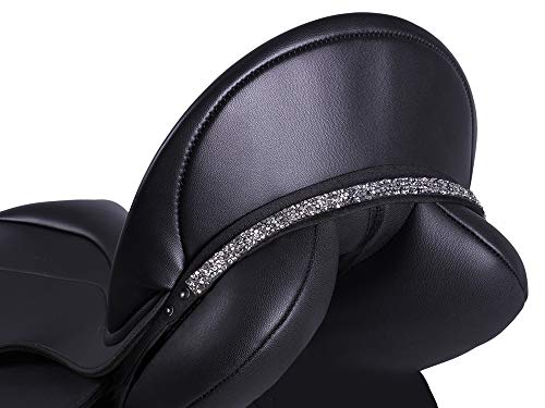 Sillín jewel con brillantes reflectantes de ajuste elástico para monturas