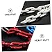 BELLIFFY 1pc Heavy Duty Chain Basketball Net Outdoor Basketball Accessory Color Design for Competition Easy Installation Fits Standard Goals