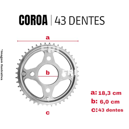 Kit Relaçao Cg 150 Fan 150 Titan 150 2004 2008 2015 Scud