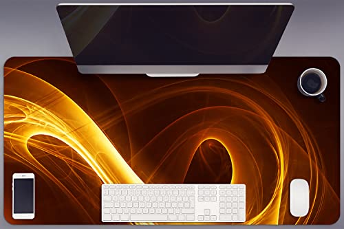 Sous-main bureau gaming vinyle 120x60cm idéal pour organiser votre espace de télétravail