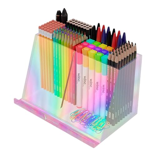 Organisateur de stylo transparent et accessoires de bureau - 2