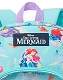 Disney The Little Mermaid Plecak Dzieci | Dziewczyny Ariel Sea Charakter Niebieski plecak | Bagaż Sport School Bag Regulowane paski | Prezenty dla księżniczek