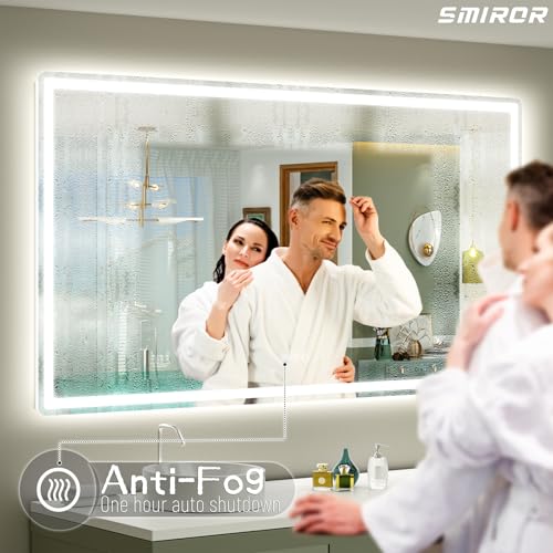 Luxury Bathroom Mirror Defogger LED